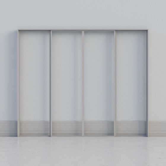 Modern Sliding Door 3D Model