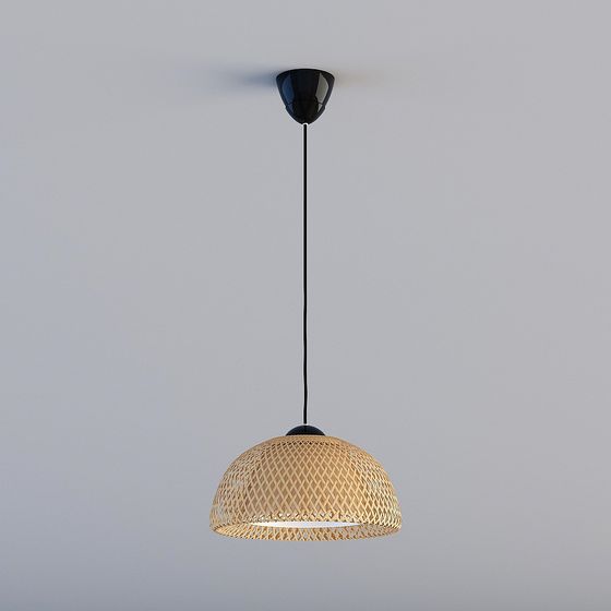 Modern Minimalist Chandelier 3D model