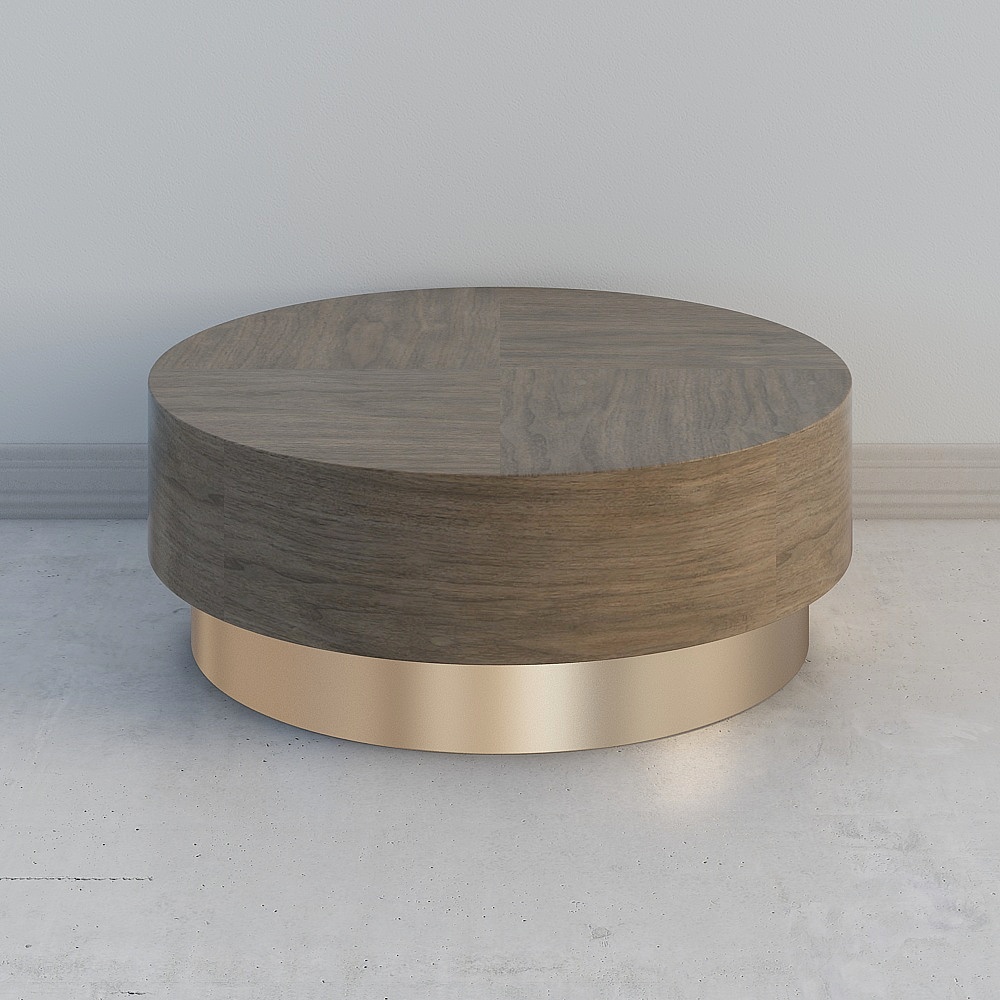 Mesa de café redonda 378-K201