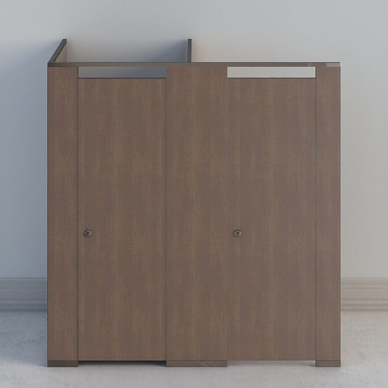 Urban Alley Storage Cabinet 3D model