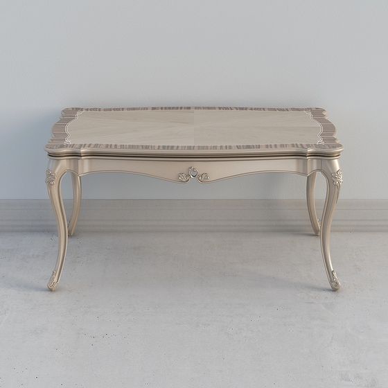 Classic Elegant Coffee Table 3D model