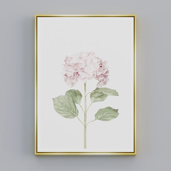 Elegant Violet 3D Model for Creative Projects