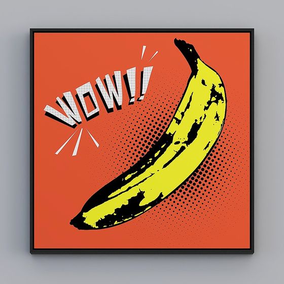 Creative Low-Poly Banana 3D Model for Unique Projects