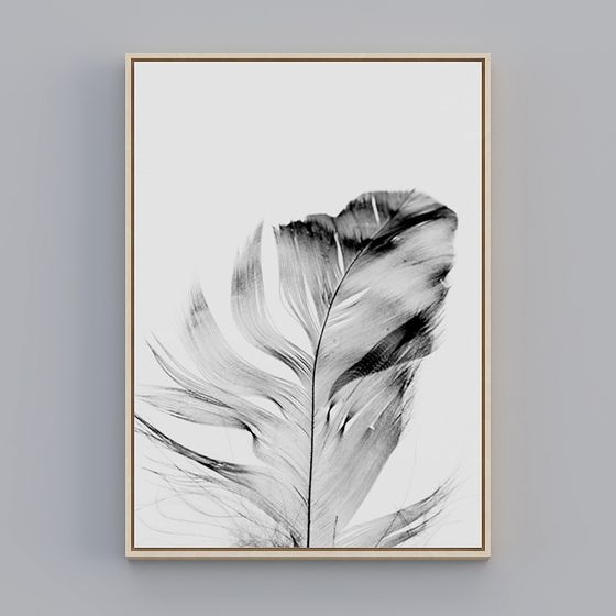 Stylish Feather 3D Model for Unique Designs