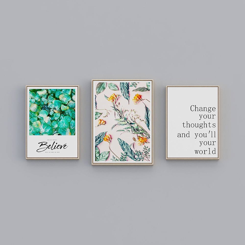 Tranh Liên Minh - Sắc Màu Bắc Âu - Tranh Ghép - Tranh Trang Trí - CB021