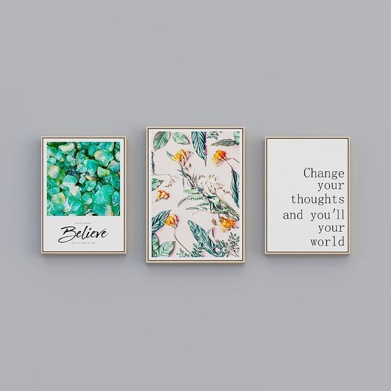 Tranh Liên Minh - Sắc Màu Bắc Âu - Tranh Ghép - Tranh Trang Trí - CB021