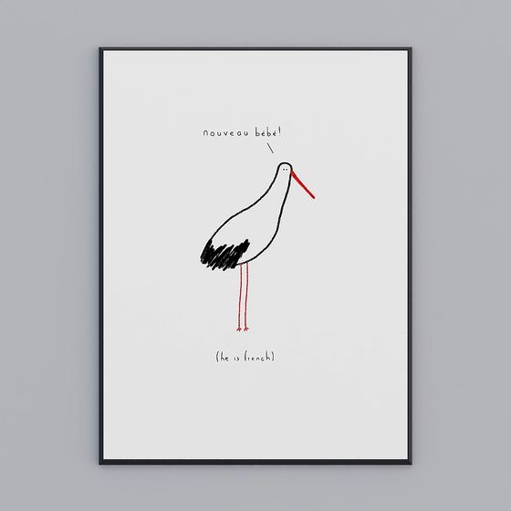 Raw - Alpaka und Vogel -1