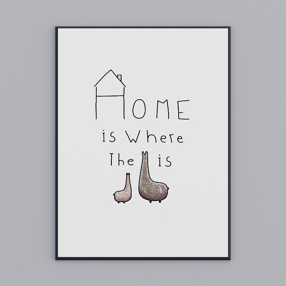 Home is Where the Alpaca Is 3D model