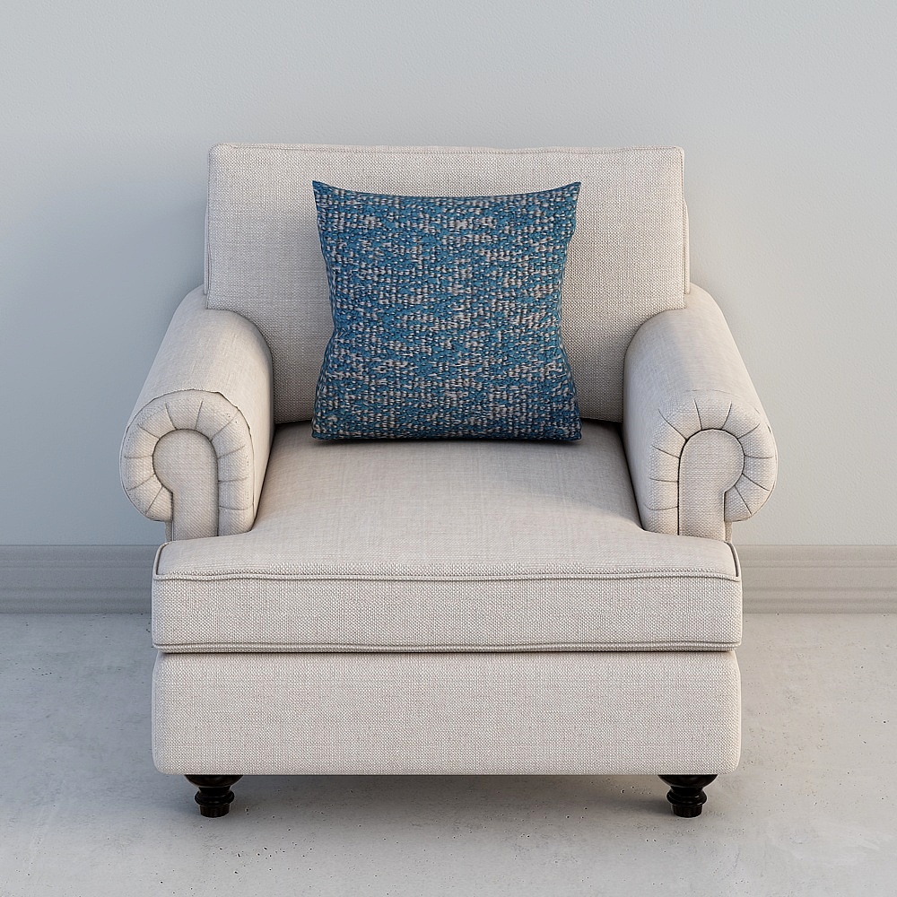 Sillón de Centro Boya con Doble Apoyabrazos