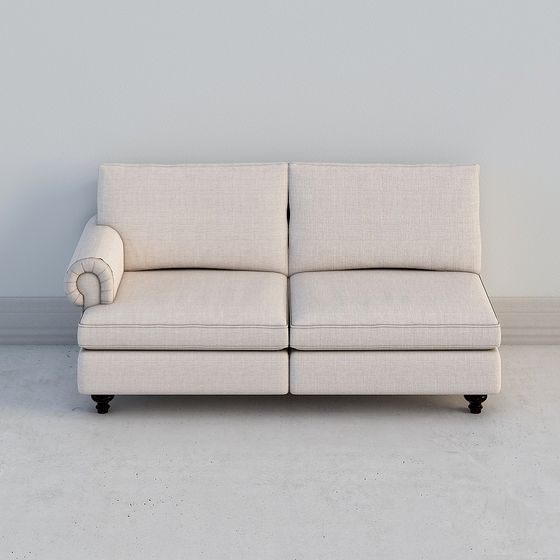 Boya Canapé deux places avec accoudoir simple