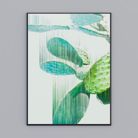 Desert Oasis Cactus 3D model