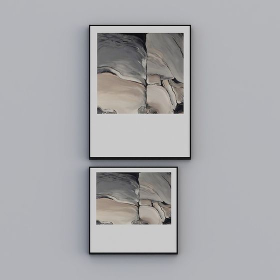 Abstract Picture Frame 3D model