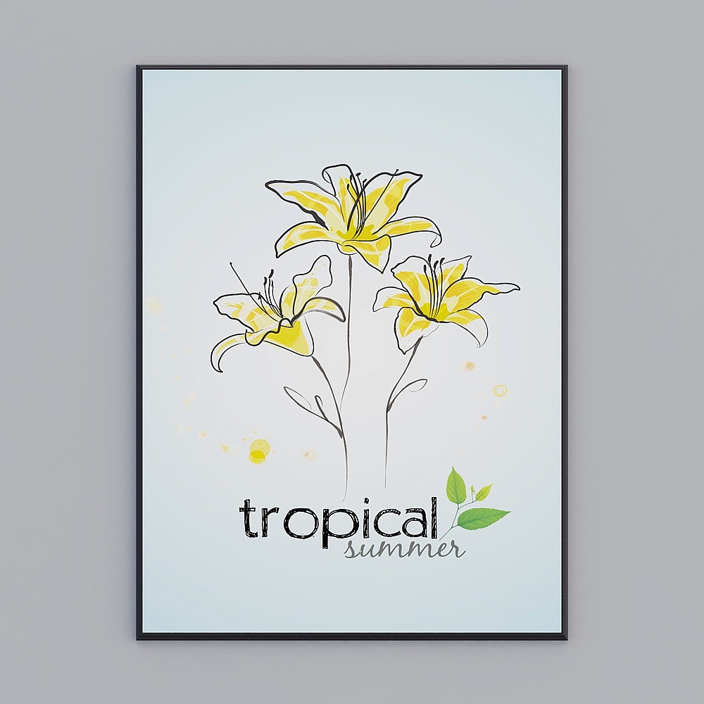 Raw - Small Flower-1