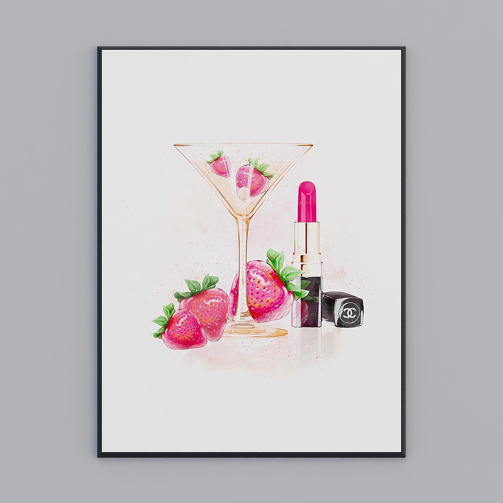 Raw - Strawberry lipstick-1