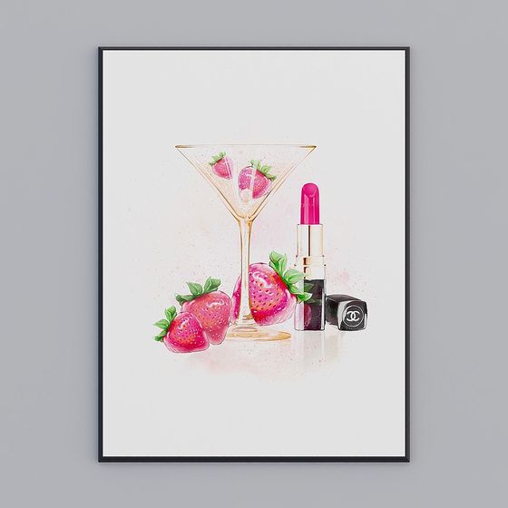 Charming Low-Poly Fashion 3D Model