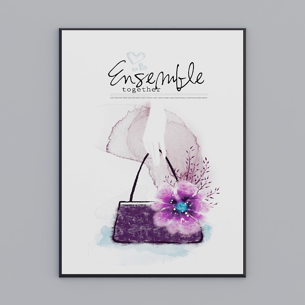 Ensemble Together 3D Model for Creative Professionals