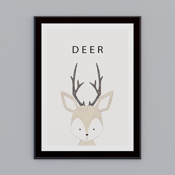 Forest Fawn 3D Model for Creative Projects