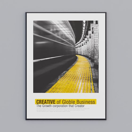 Dynamic Urban Tunnel 3D model for Modern Creations