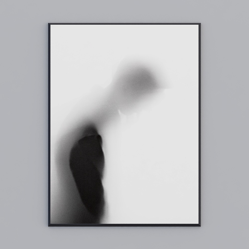 Mist Shadow Figure 3D Model