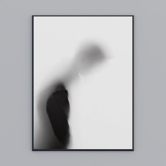 Mist Shadow Figure 3D Model for Creative Projects