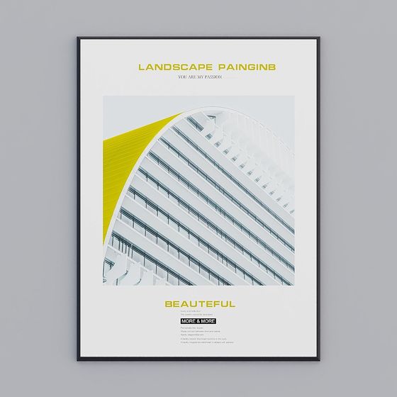 Urban Light Low-Poly 3D Model