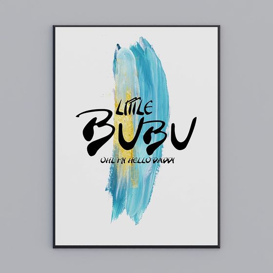 Little Bubu Low Poly 3D Model for Creative Projects