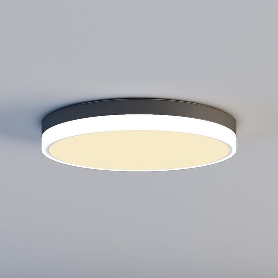 Round Light Circle 3D model