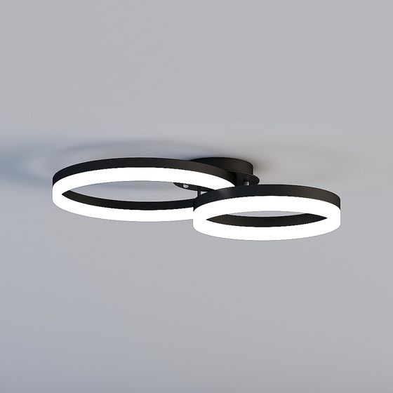 Twilight Rings Ceiling Light 3D model