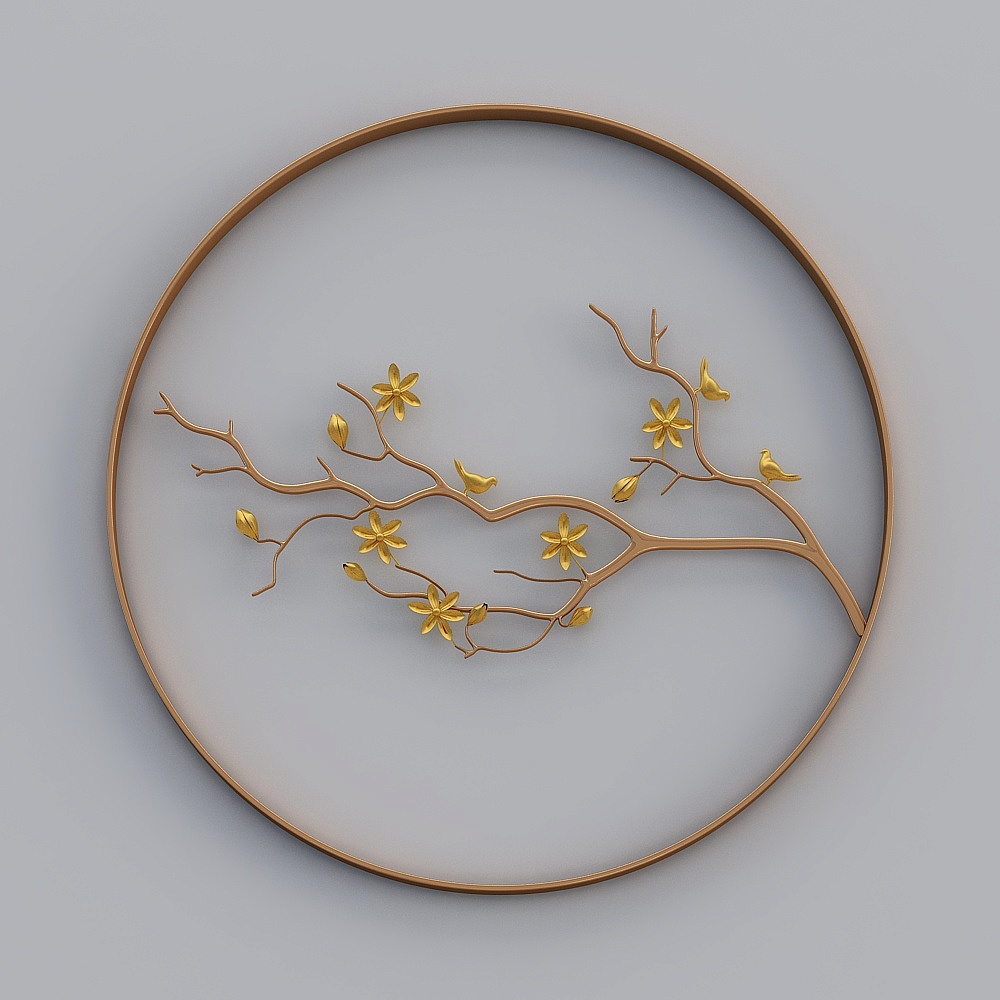 Metall Wanddekoration