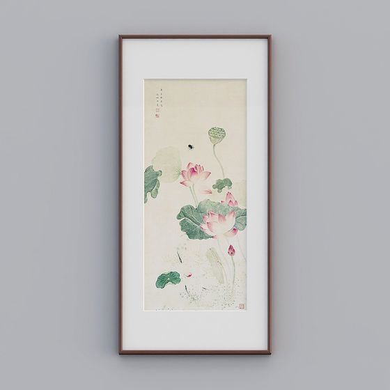 Lotus Pond Impression 3D model