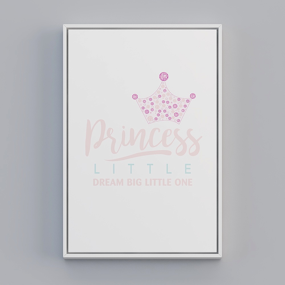 Nordic Amusement Park cartoon children's room decorated with painted pink princess room bedside hanging painting girl bedroom room mural bwclz-x-4