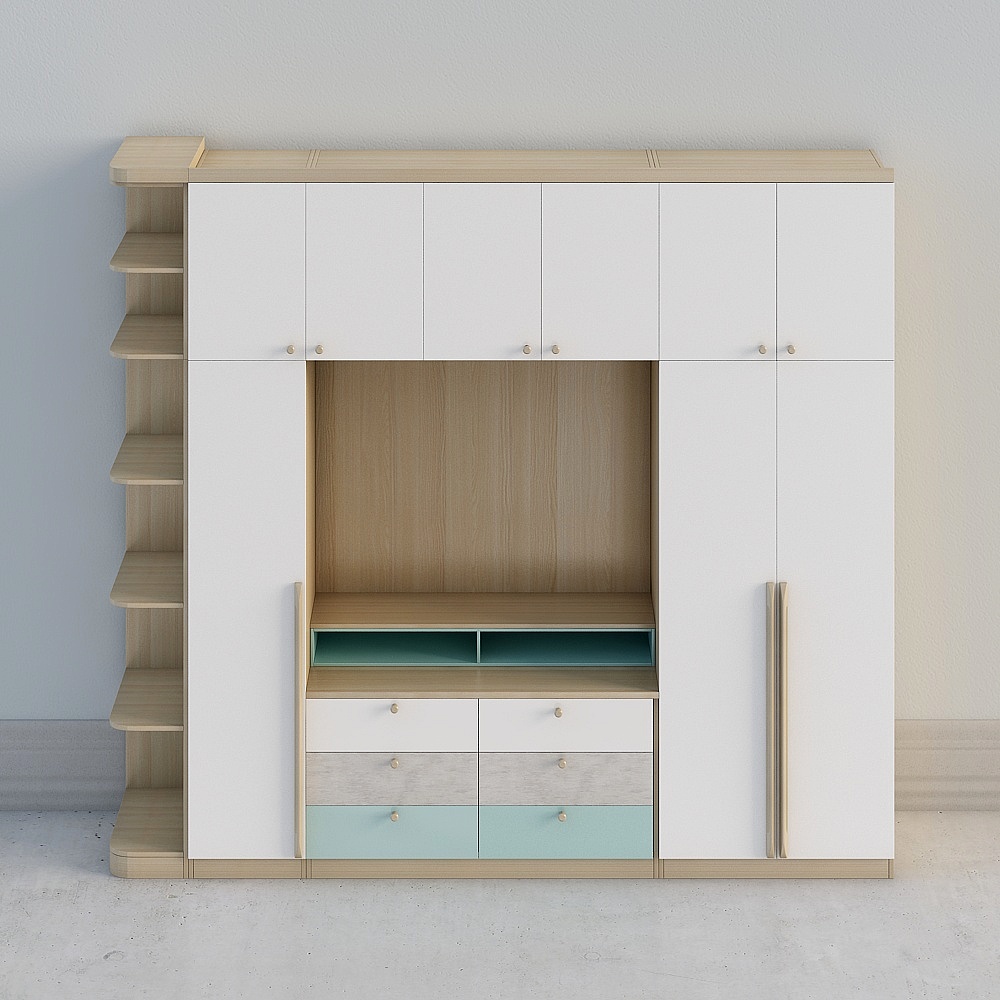 Spanish manor master bedroom wardrobe