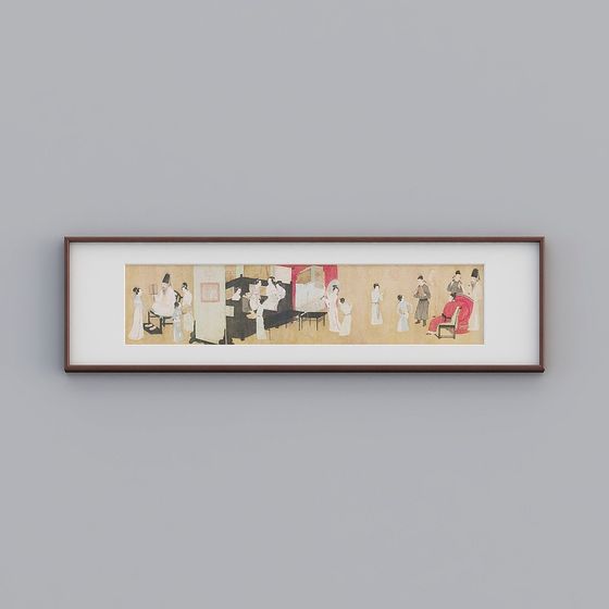 Ancient Scholars 3D Model - A Glimpse into Classical Chinese Culture