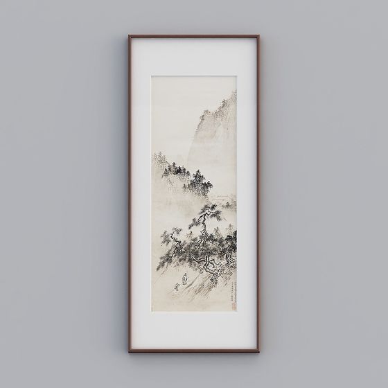 Mountain Path 3D model - Tranquil Landscapes