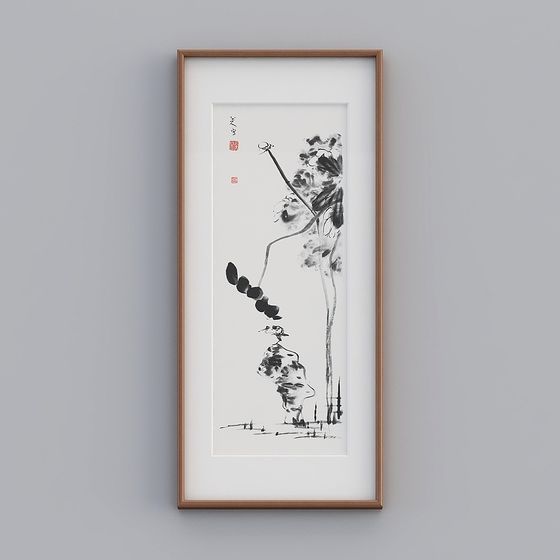 Ink Rhythm Fairyland 3D model - A Fusion of Tradition and Modernity