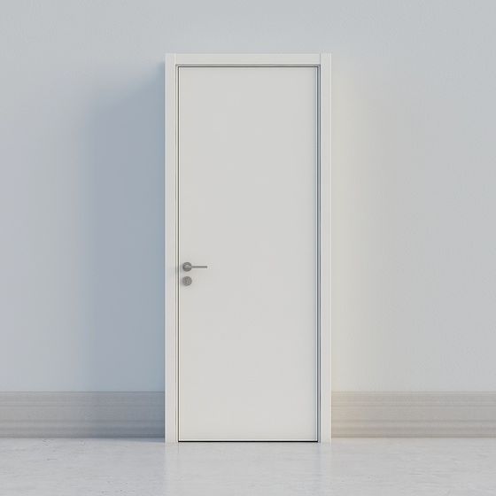 Minimalist Door 3D model