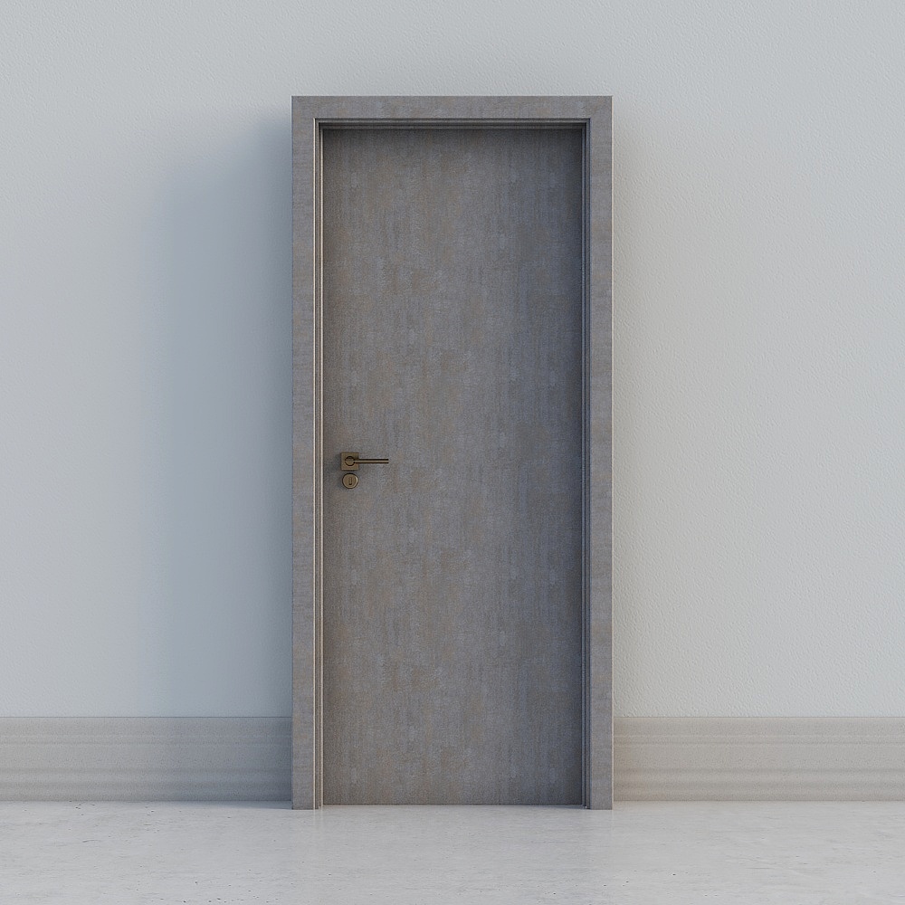 modern grey door