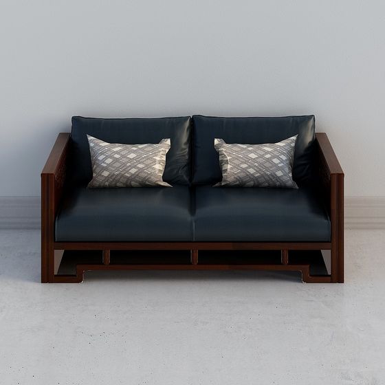 Urban Elegance Sofa 3D model for Modern Spaces