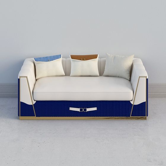 Divano a Due Posti Serie 01