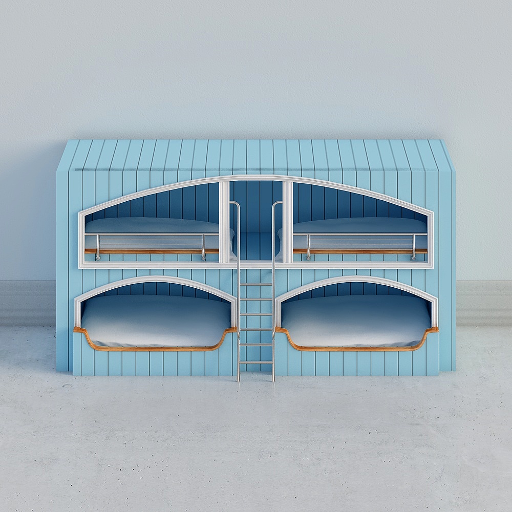 Modern high and low bed 0311