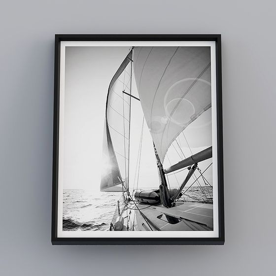 Sailing Dance 3D Model for Creative Projects