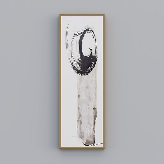 Stylish Low-Poly Abstract Art 3D Model for Various Uses