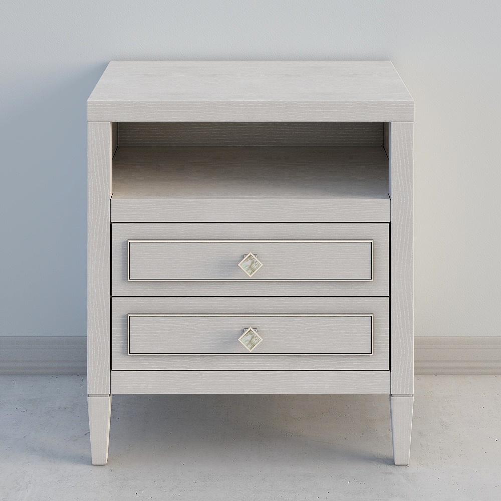 Ring American modern simple light luxury bedside table 019360