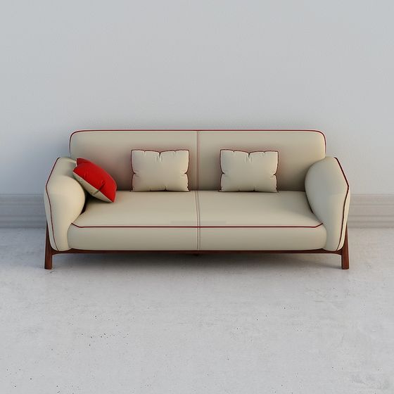 Urban Comfort Sofa 3D model