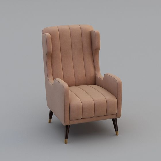 Vintage Sofa Chair 3D Model