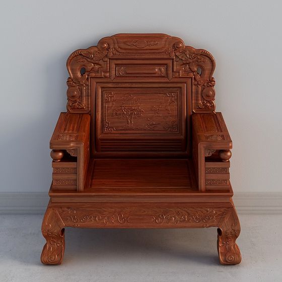 Royal Throne 3D model