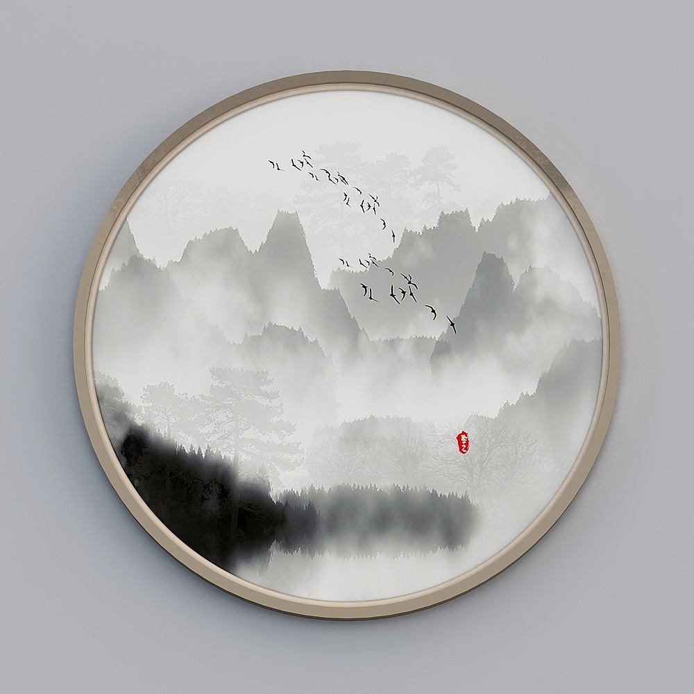 Living room decorative painting