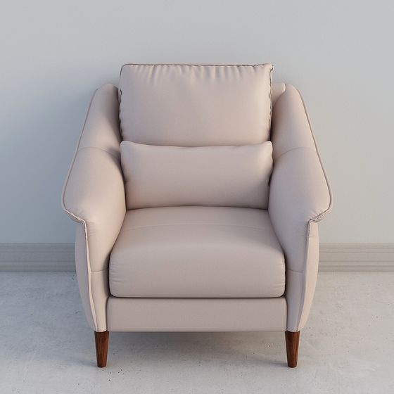 Cozy Lounge Chair 3D model