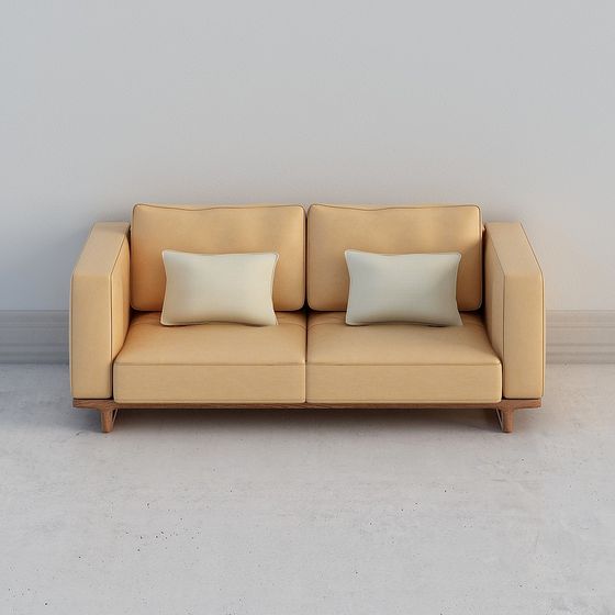 Urban Comfort Sofa 3D model for Modern Spaces
