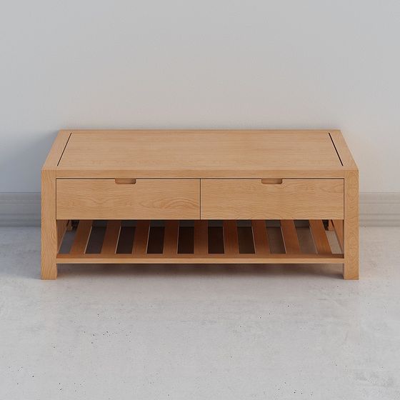 Urban Serenity Coffee Table 3D model for Modern Interiors